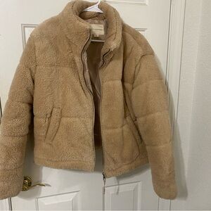 Aeropostale Cream Jacket